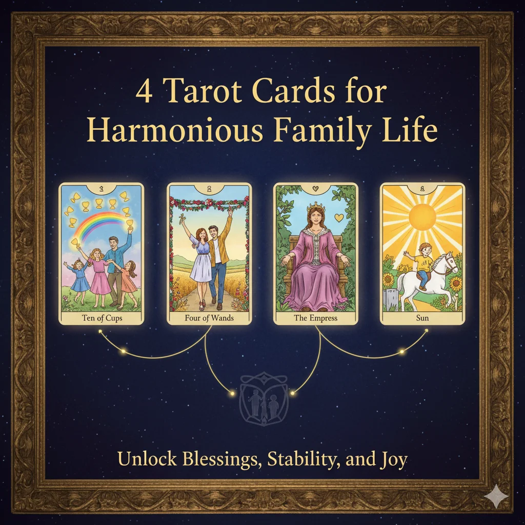 4 Tarot Cards for Harmonious Family Life